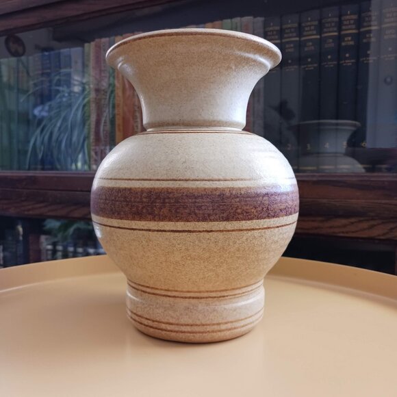 MCM Stoneware Vase Pottery Craft USA - Picture 4 of 6